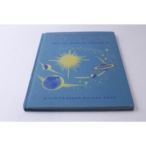Our Sun And The Worlds Around It, Picture Book, Golden, Vintage, ~ 250113-WH 56